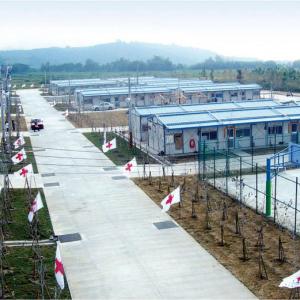 Prefab K Type House Prefabricated House Construction Site Labor Home Camp Easily Assembled Temporary Prefab house 